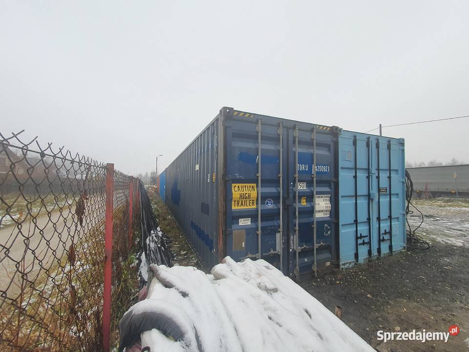 Kontener morski Magazynowy 40HC 12m MAŁOPOLSKA Tarnów