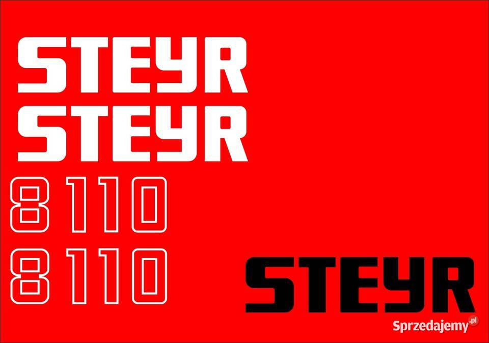 Naklejki steyr 8110 Bydgoszcz
