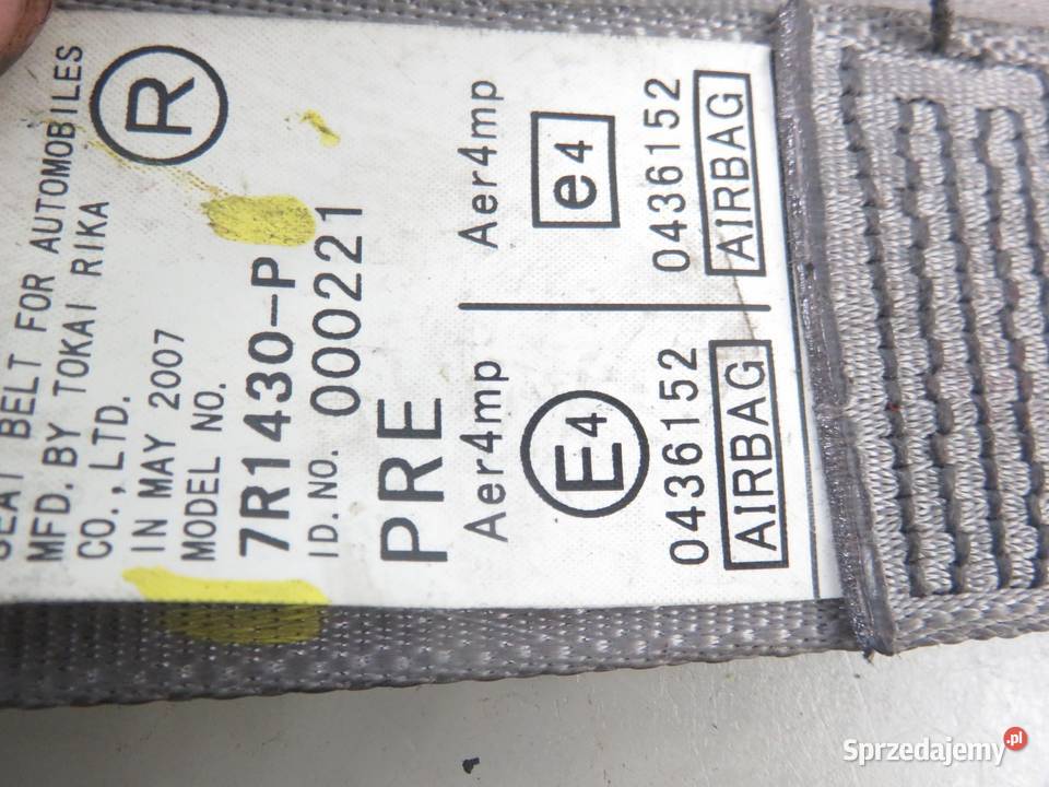 PAS PRAWY PRZEDNI DAIHATSU CUORE VII 7R1430P