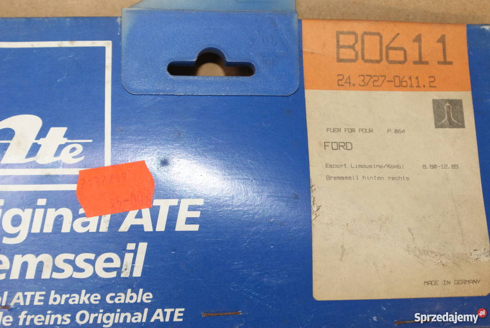 Linka hamulca ręcznego P 1318mm1150mm FORD osobowe Białobrzegi