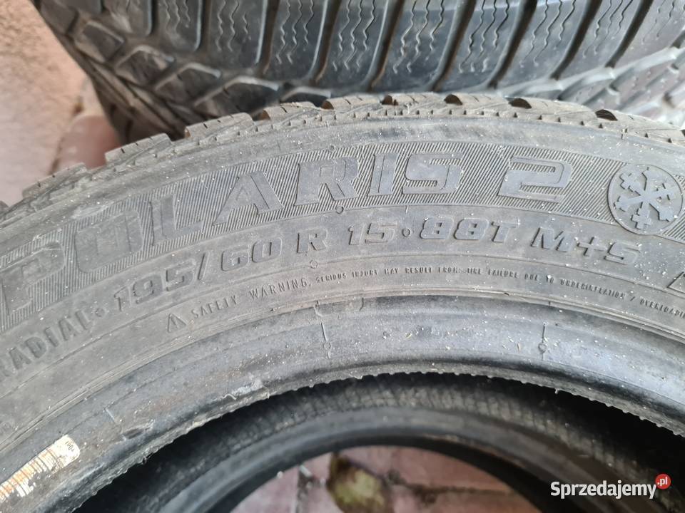 Opony zimowe Barum Polaris 2 19560R15 2 Samochodowe