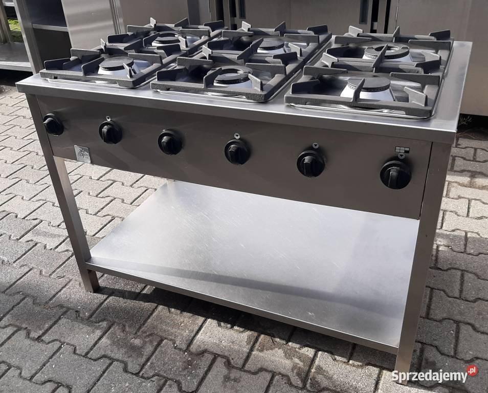 KUCHNIA GAZOWA 6 PALNIKOWA KROMET 36 KW M1926N Nowe Skalmierzyce