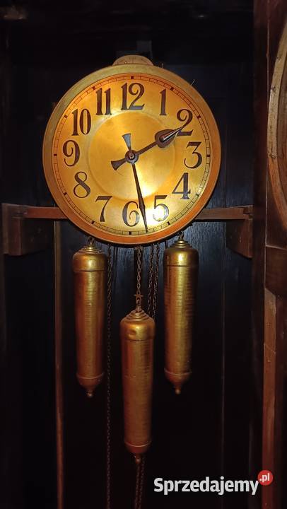 Stary 120 letni zegar stojacy podłogowy Kraków