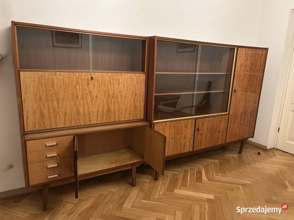 Meble PRL dwa regały można kupić pojedynczy