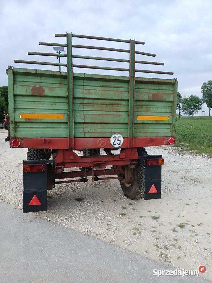 Przyczepa sztywna 14 ton zarejestrowana Pozostałe