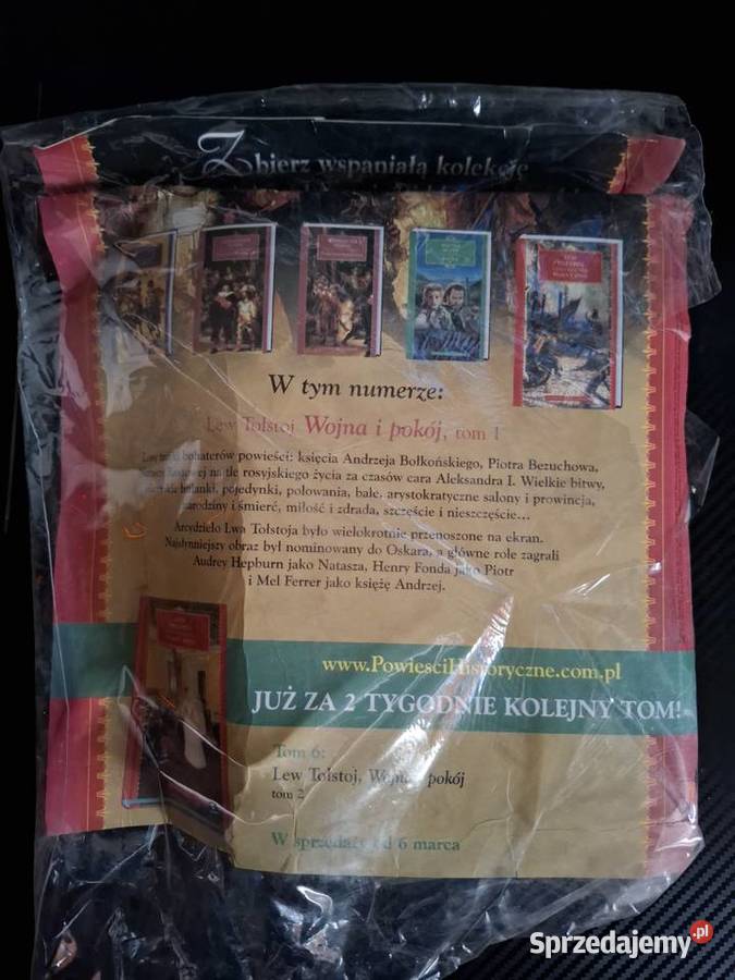 LEW TOŁSTOJ WOJNA I POKÓJ TOM 1 KOLEKCJA Warszawa