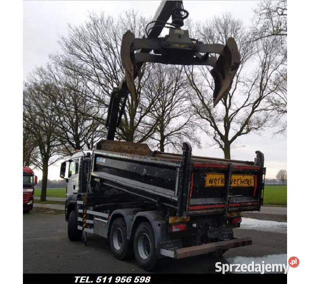 Man TG5 26400 Wywrotka 6x6 z dzwigiem Bordmatic mazowieckie