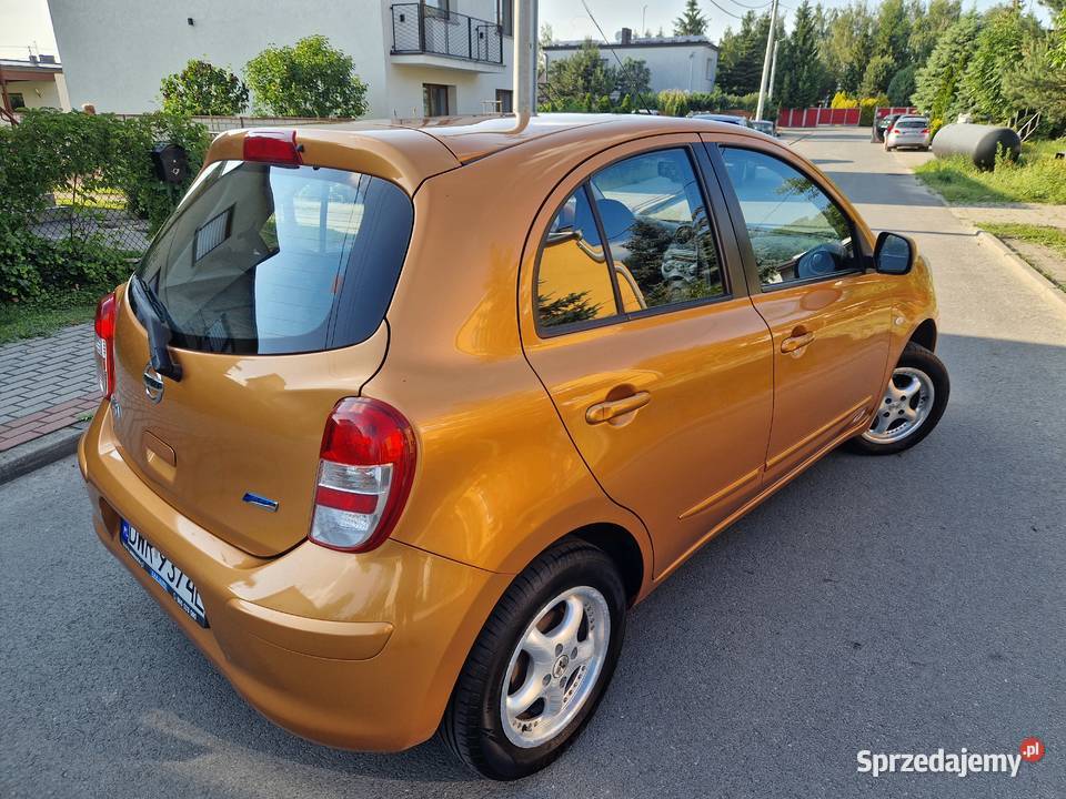 TOP Śliczny Nissan Micra 2011 12 Benz Klima Stan Pleszew