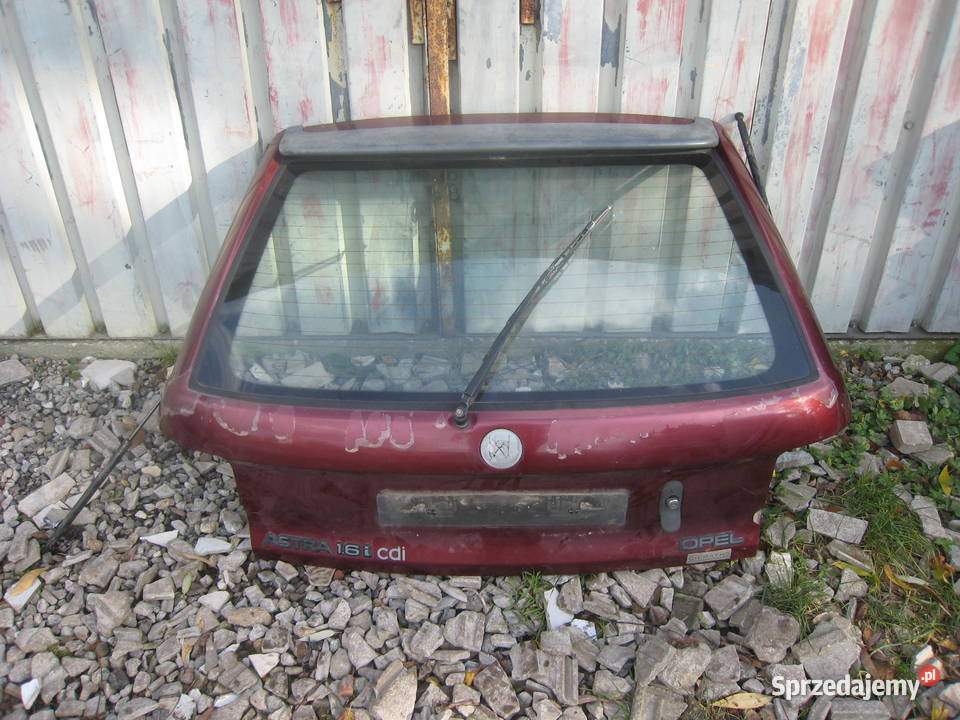 Klapa tylna tył Opel Astra F hatchback 9102 małopolskie Kraków