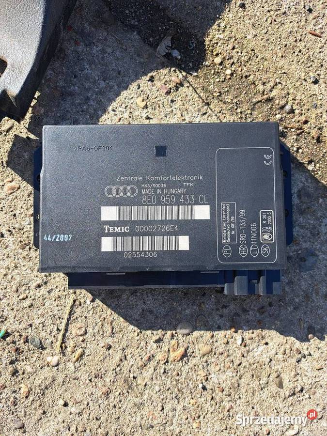 8e0959433CL moduł komfortu audi seat Motoryzacja Wrocław