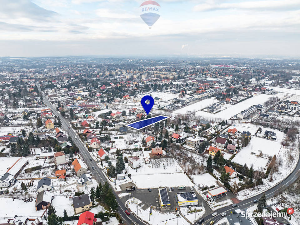 Budowlana działka w Wieliczce 2 min centrum budowlana Wieliczka