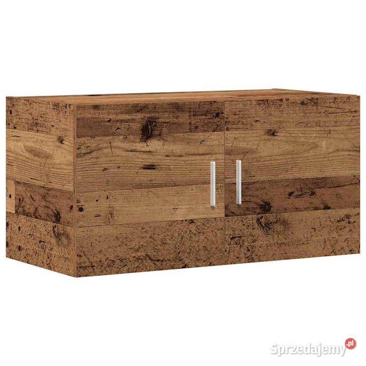Szafka ścienna stare drewno 80x39x40 WM856028 Półki