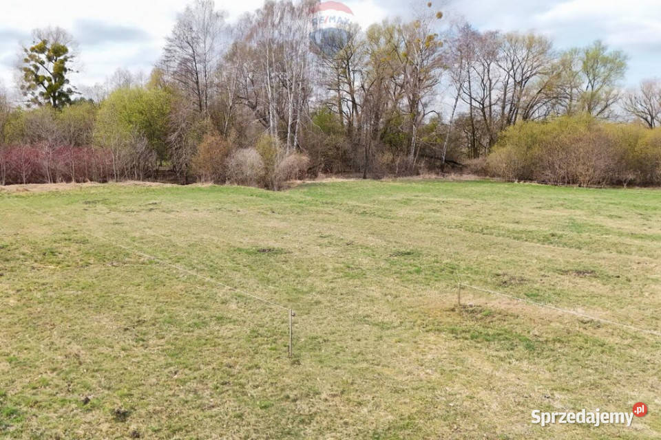 Działka rzeką pow 2842 m2 Budy Zosine WZ