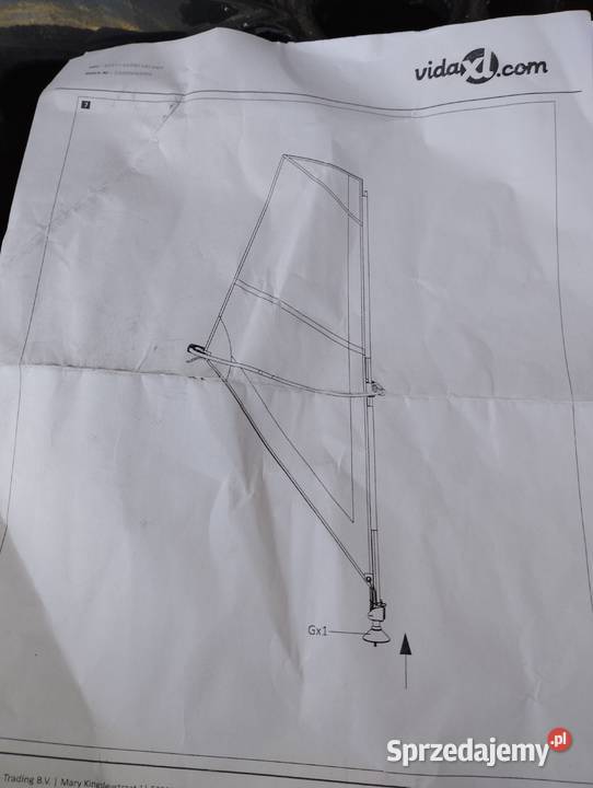 Deska WindSUP SUP z żaglem VidaXL żagiel do Pionki
