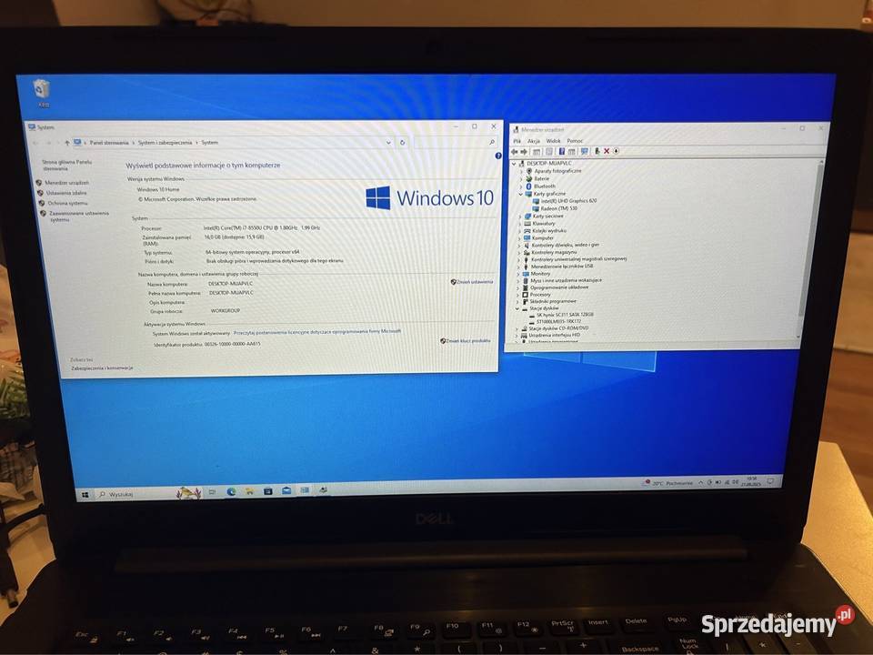 Laptop DELL opolskie Brzeg