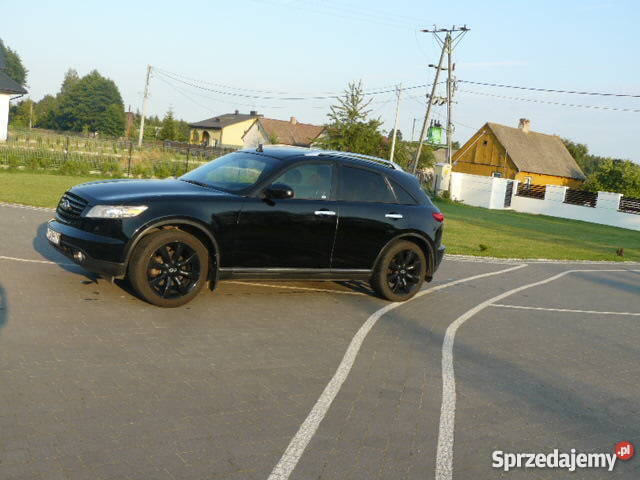 INFINITI FX35 35V6 GAZ NOWY 4x4 piękny super st garażowany Siedlce