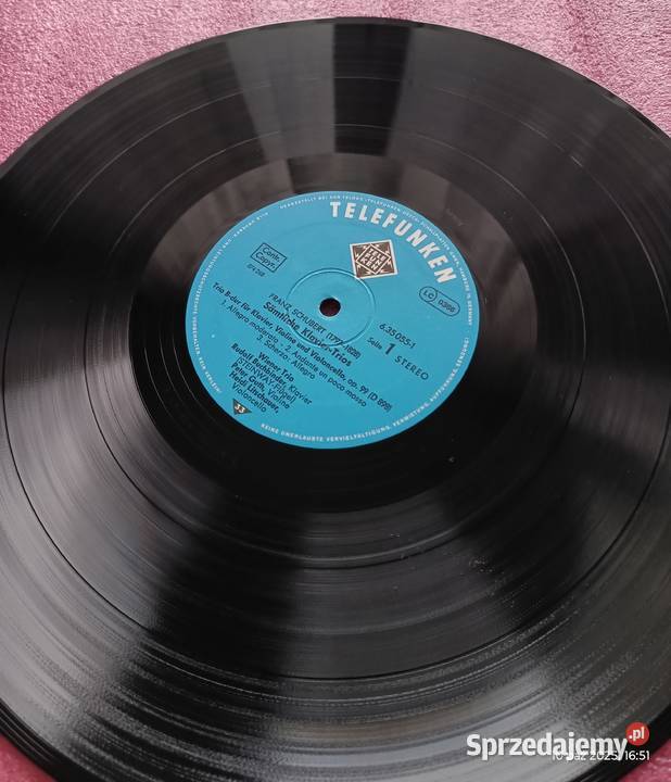 Album winylowy Franz Schubert Tria Fortepianowe Wronki
