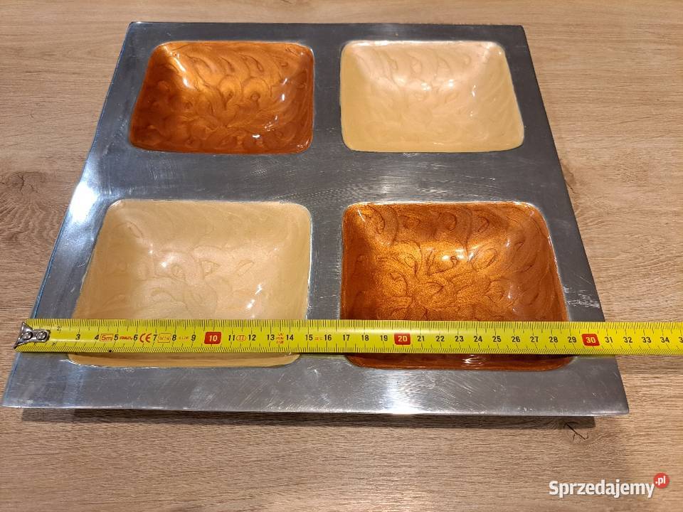 Stara Taca Aluminiowa metalowa Vintage na Radom