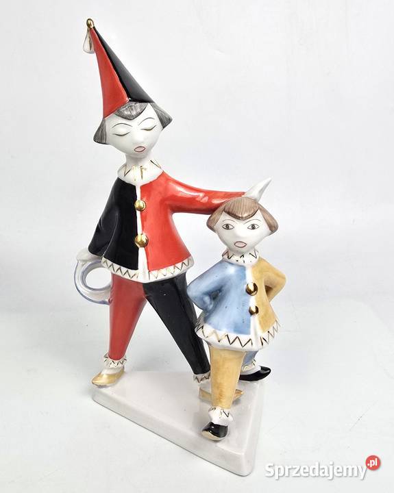 2 Klauny Art Deco Hanzly Jen Hollohaza Węgry mazowieckie