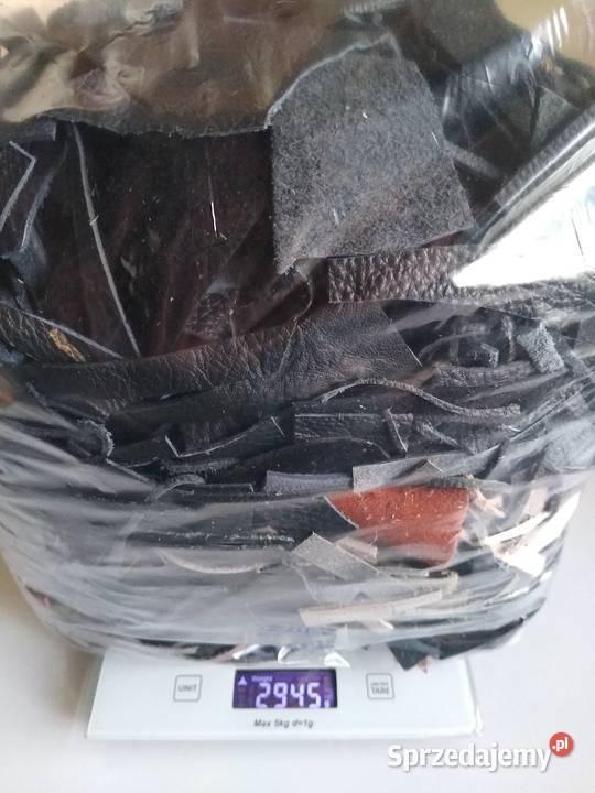 Skóra Licowa Ścinki 2945 gram wypełnienie