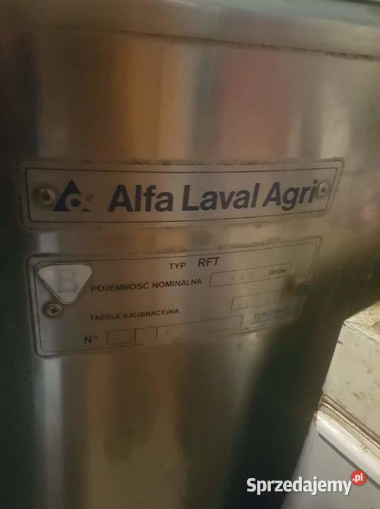 Basen kadzia chłodnia na mleko alfa laval lubelskie Łuków