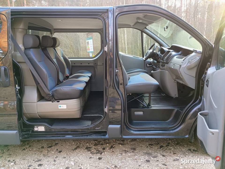 Trafic 20 DCI 115 Dubel Kabina Brygadówka Klima garażowany Mielec