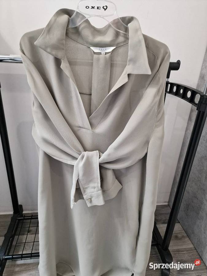 Sukienka Koszulowa Khaki Pistacja uni Xs S M L