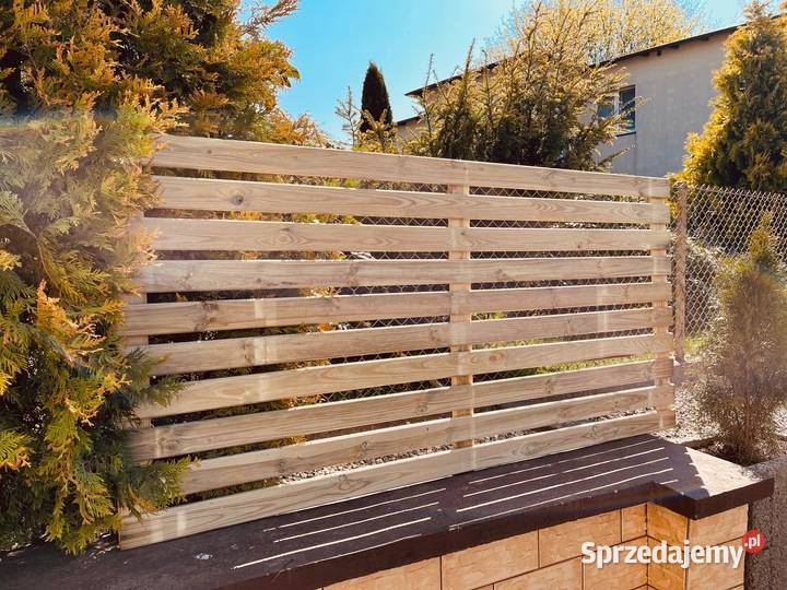 PERGOLA PŁOT ŻALUZJOWY TARASOWY BALUSTRADA Chojnice sprzedam