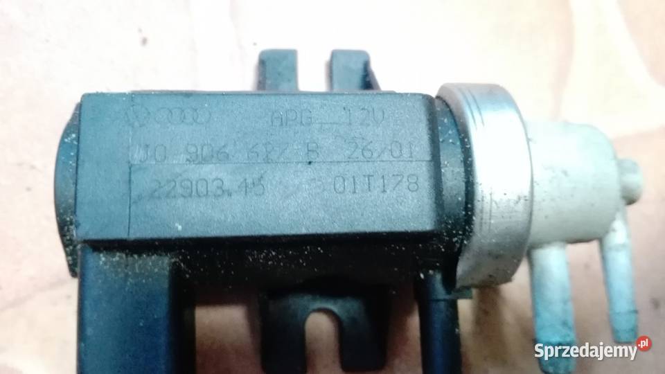 AUDI A4 B6 25 TDI ZAWÓR PODCIŚNIENIA 1J0906627B Kiełczyna