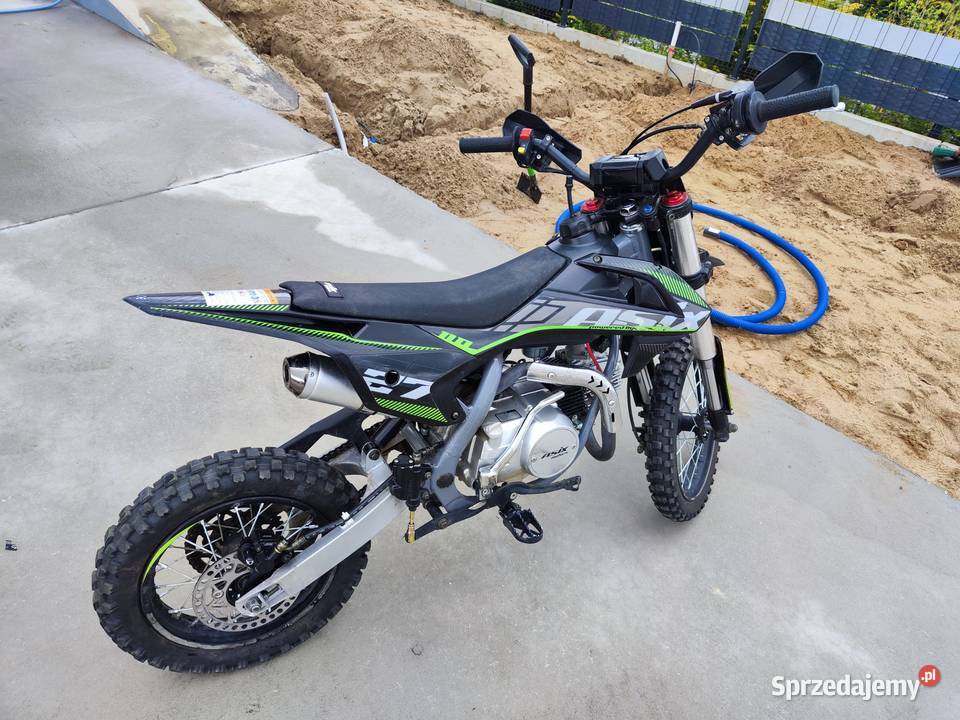 Motor spalinowy CROSS 110CC ASIX XB27 110CC KOŁA Motocykle, skutery, quady pomorskie Mosty