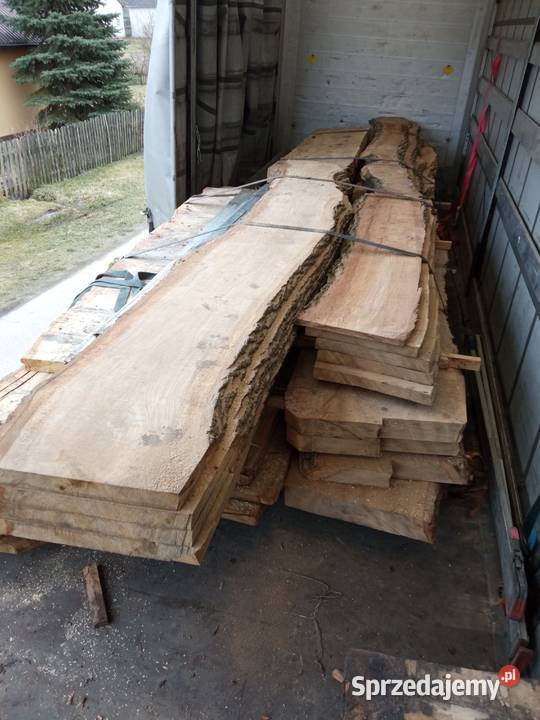 Deski dębowe tarcica 5 i 10 grube lubelskie Charlejów sprzedam