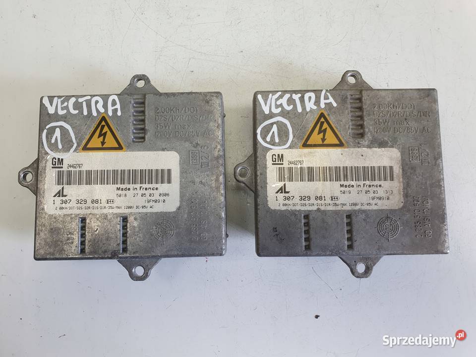 Opel Astra G Zafira A Vectra PRZETWORNICA XENON Oświetlenie Rudka