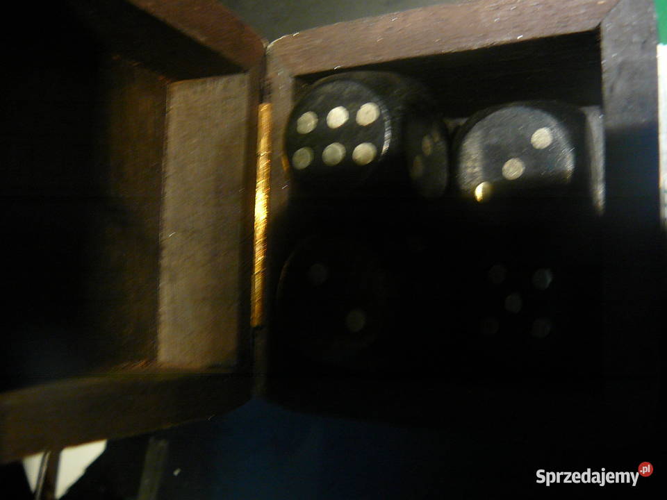 Kości drewno Dice Box Dice Indie Wrocław