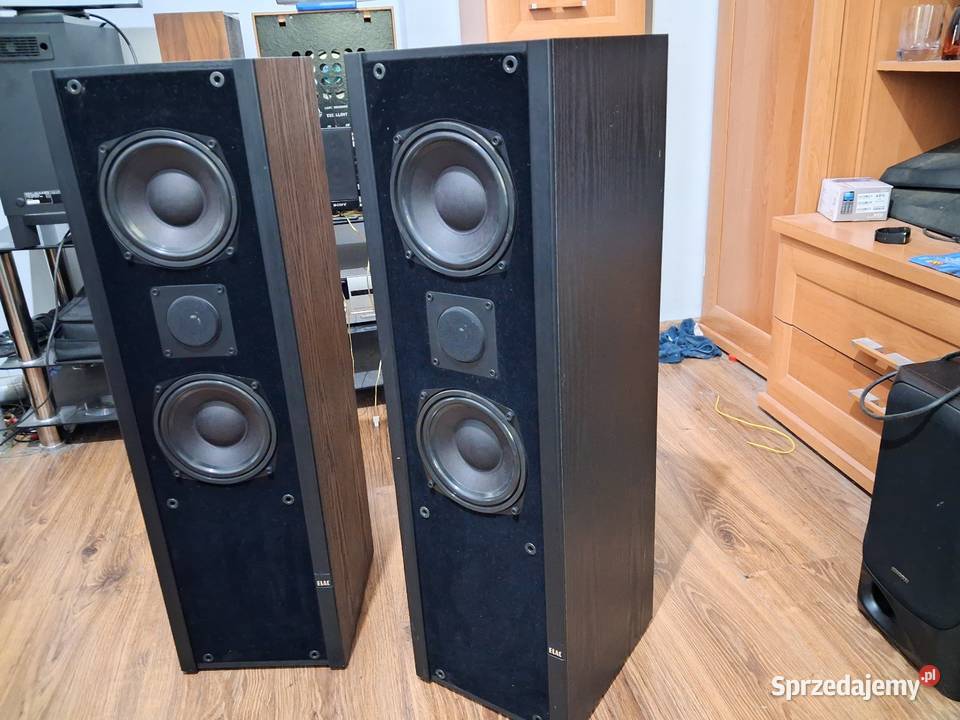 Kolumny Elac elr 115 2x140w Zadbane