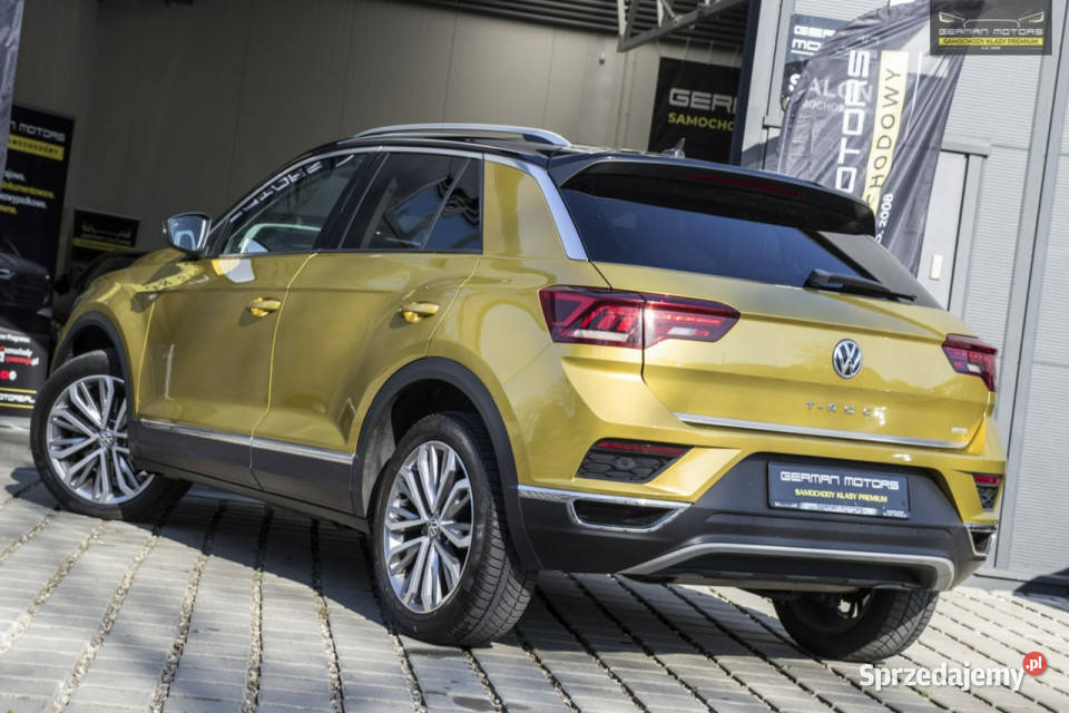 Volkswagen TRoc I właściciel Ledy Kamera Virtual światła do jazdy dziennej