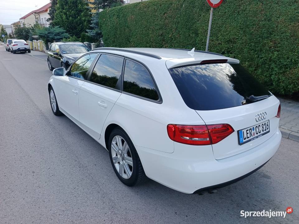 Audi A4 20 TDI Biała perła manual sprowadzona immobilizer Pińczów