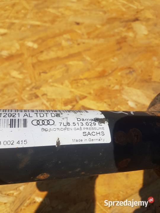 AMORTYZATOR LEWY PRAWYTYŁ AUDI Q7 7L8513029E Przystajń