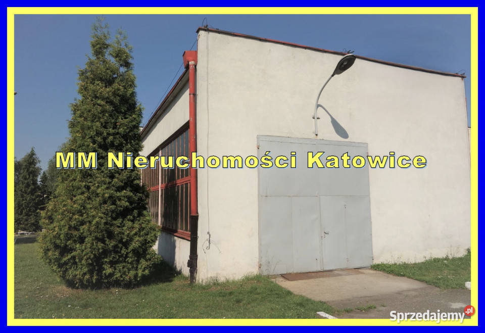 Hala wolnostojąca magazyn warsztat samochodowy Katowice