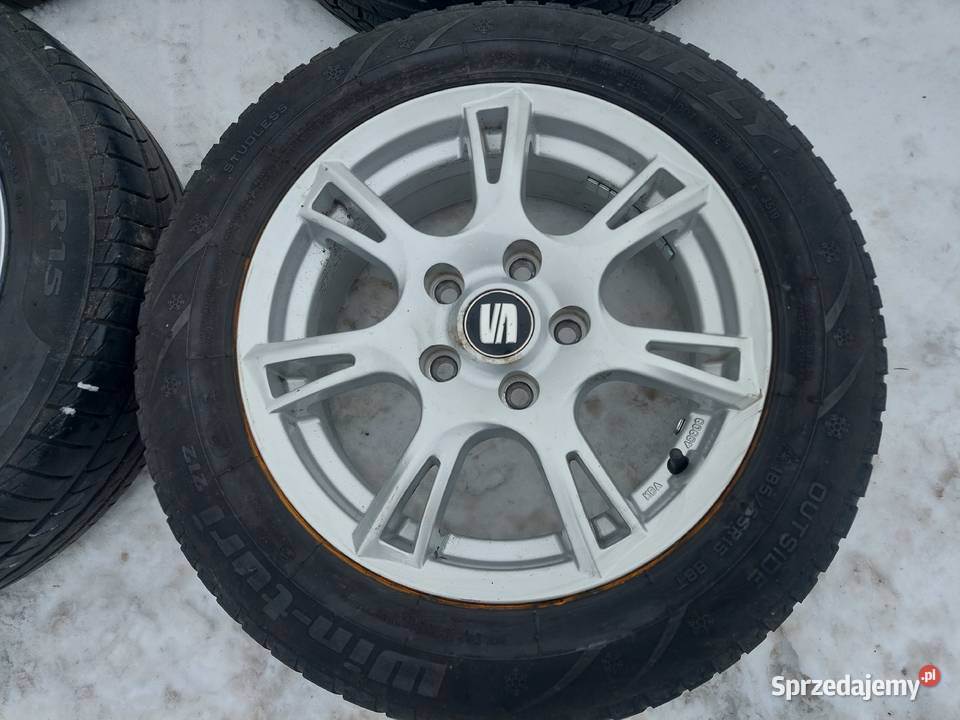 Felgi koła seat 5x112 aluminiowe 15 lubelskie Stoczek Łukowski