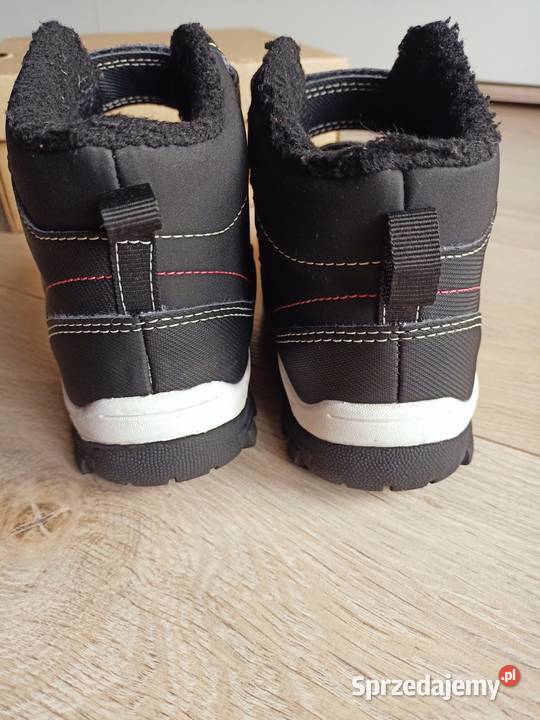 Kozaki trzewiki dziewczęce czarne Sprandi 29 czarny Płock