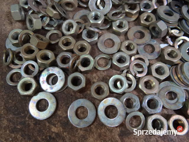nakrętki podkładki ESKA 10mm 1 org DDR Części i akcesoria motocyklowe Żary