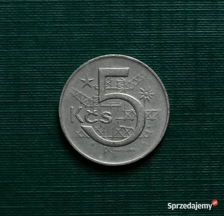 CZECHOSŁOWACJA 5 koron 1966r Numizmatyka sprzedam