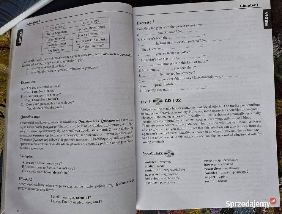 English Samouczek języka angielskiego3 CD Kraków sprzedam