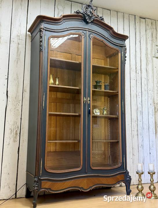 Biblioteka 2drzwiowa witryna Ludwik XV Francja I wielkopolskie Poznań