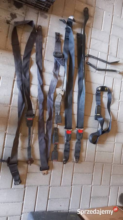 pasy bezpieczeństwa retro zabytek do starego Wyposażenie wnętrza Oświęcim