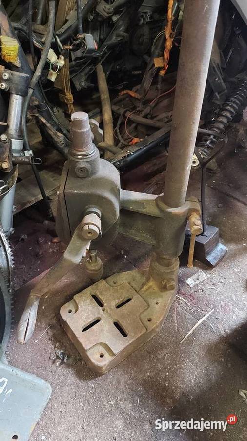 Wiertarka ręczna kolumnowa stara antyk Limanowa