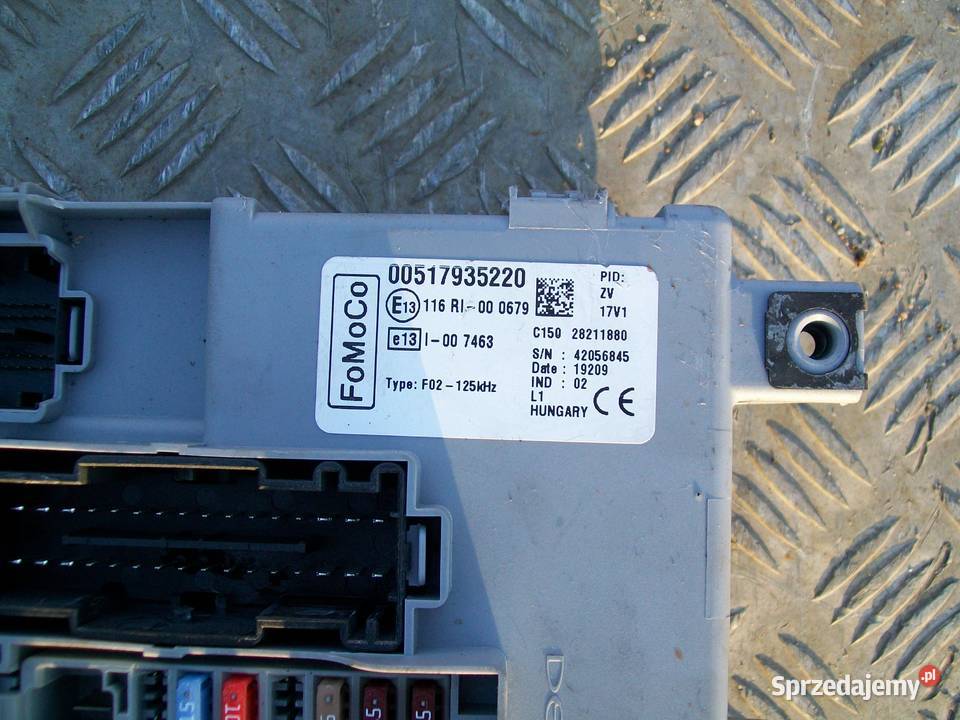 Ford KA Mk2 Fiat 500 Skrzynka sterownik BSI BCM Wyposażenie elektryczne Mińsk Mazowiecki