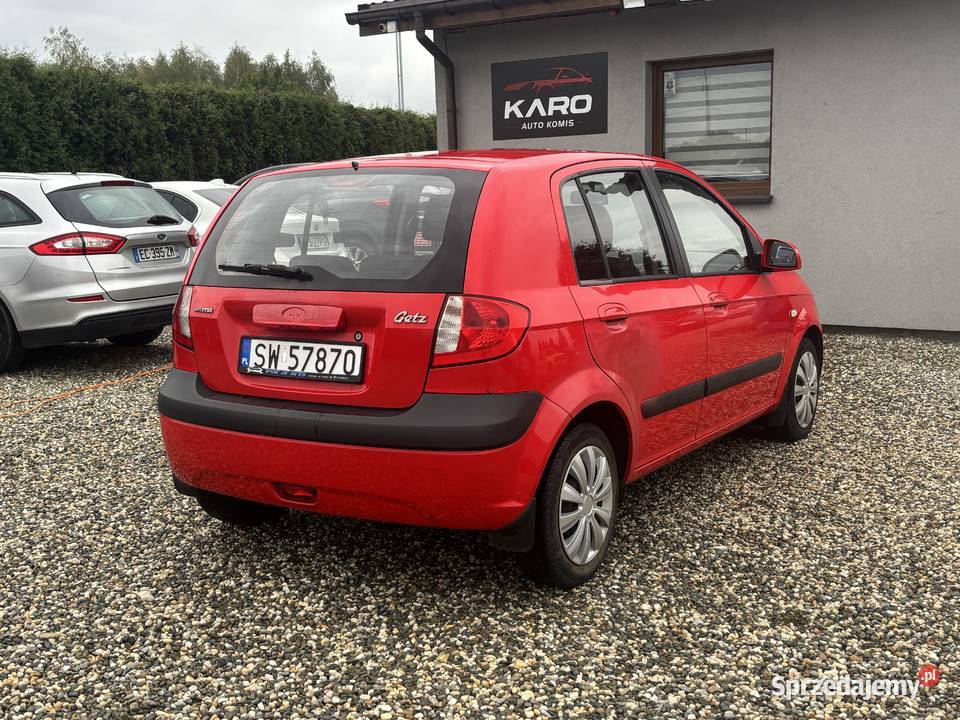 Hyundai Getz 2007r Paniówki