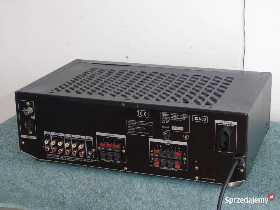 Wzmacniacz z radiem Sony STRDE235 RDS sprawny i Jasło