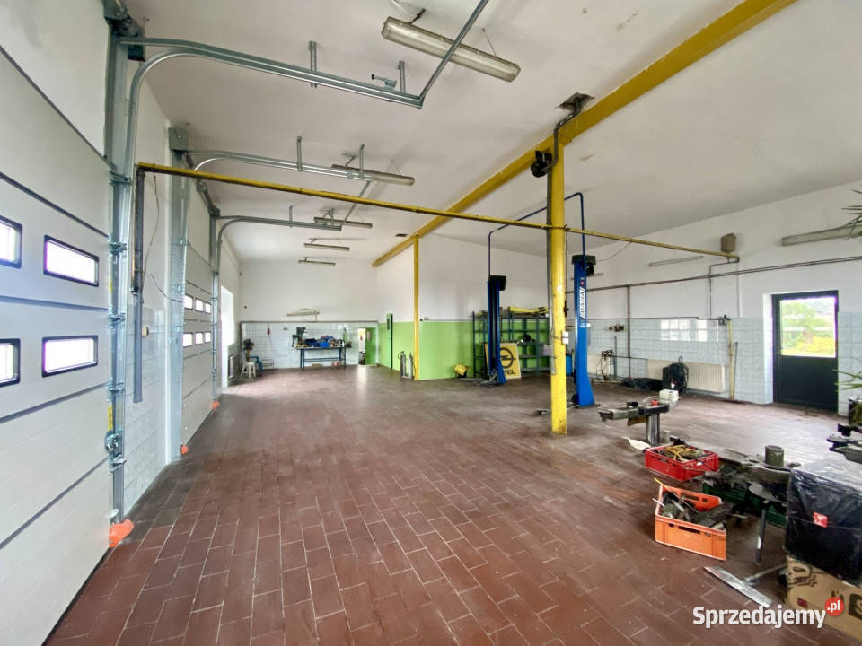 Lokal trasie E7 pod serwis usługi magazyn 183.5m2 Tarczyn
